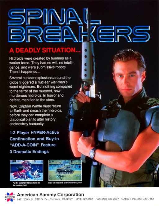 Spinal Breakers (World) MAME2003Plus Game Cover